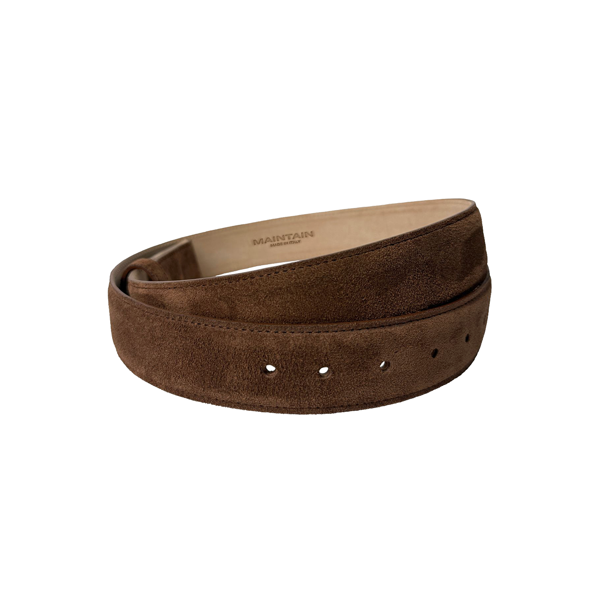 Cognac Suede Beltstrap