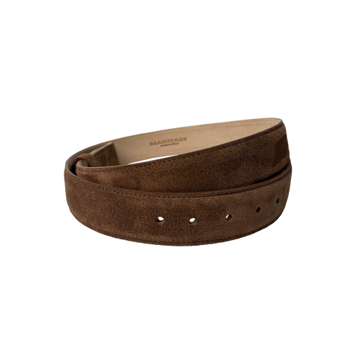 Cognac Suede Beltstrap