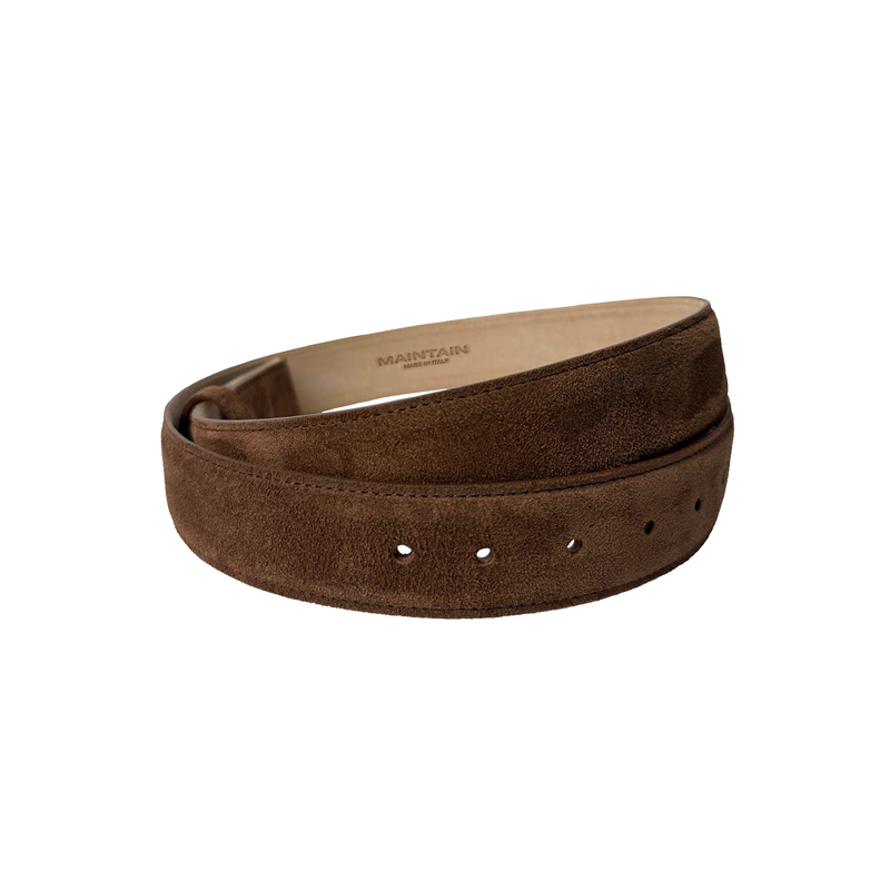 Cognac Suede Beltstrap